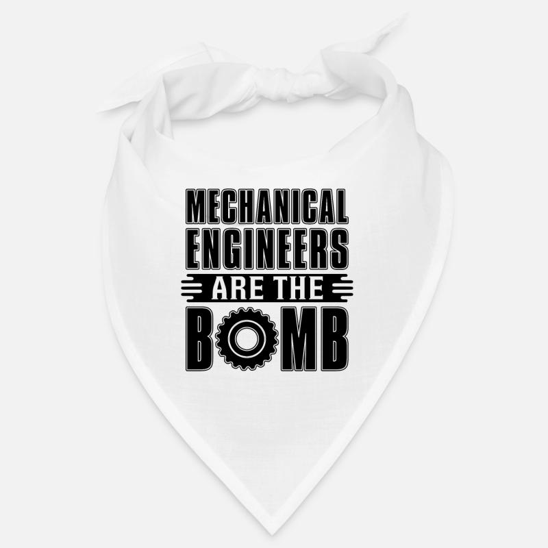Mechanical Engineers Are The Bomb Loves Engineer Bandana