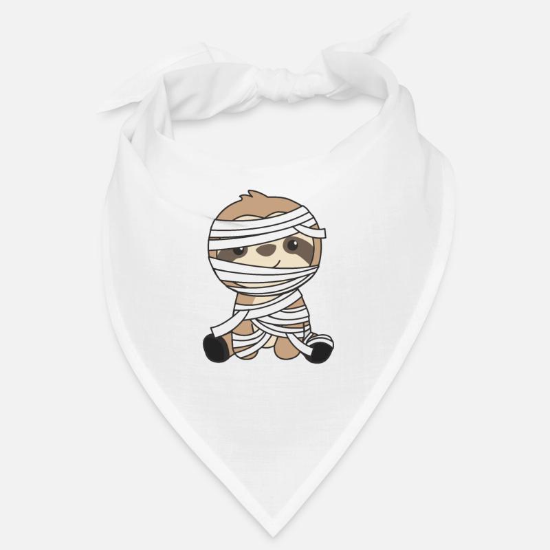 Sloth Mummy Sloths Joyeux Halloween Bandana