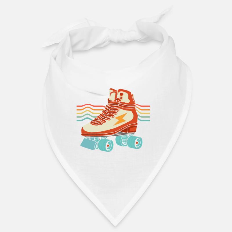 Inline Skate Cadeau Rollskates Roller 70s Bandana