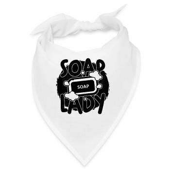 Soap Lady Essential Oils Saponification Soap Maker - Bandana - Weiß - Vorne