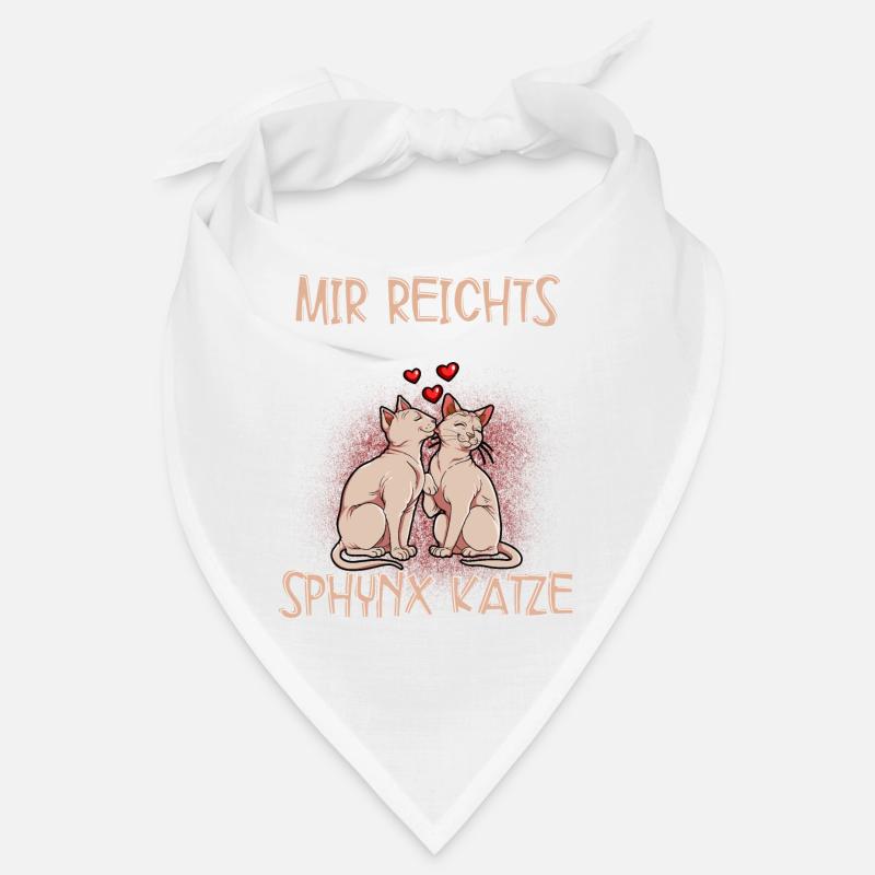 Sphynx Katze Bandana