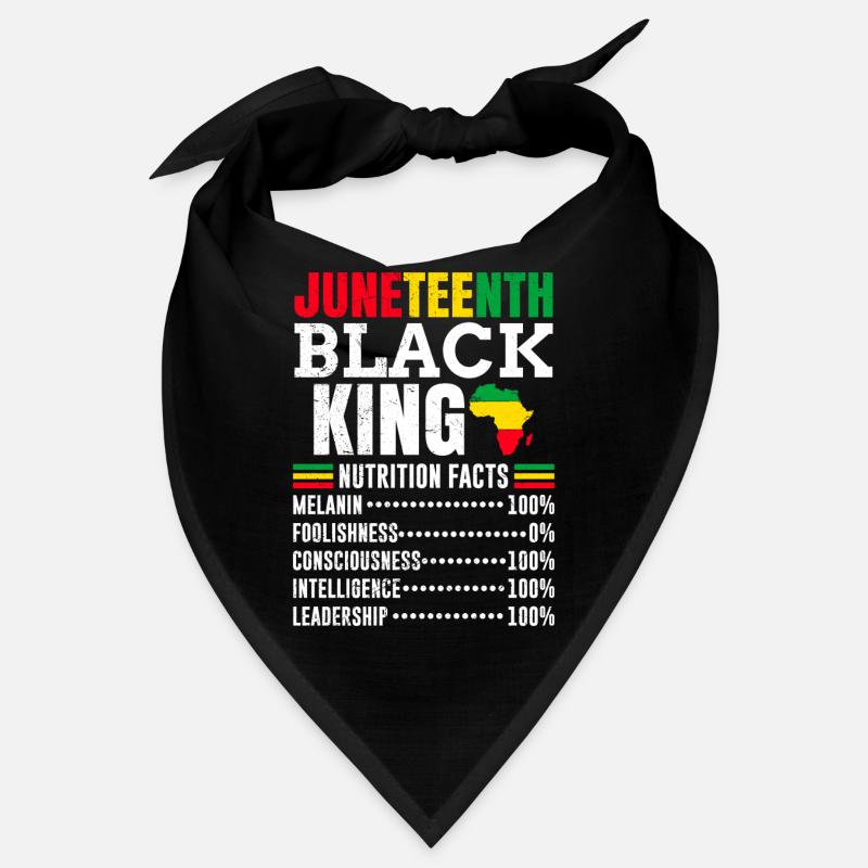 Juneteenth Black History Black King Afrika Bandana