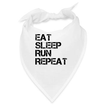Ultramarathon Joggen Laufen - Bandana - Weiß - Vorne