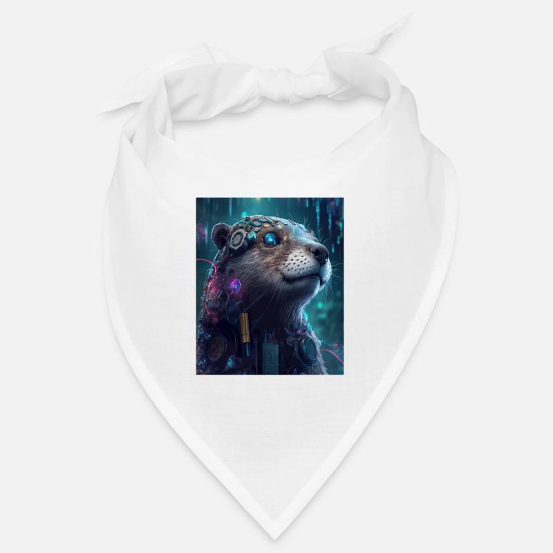 Science Fiction Evolved Animal Robot Otter Bandana