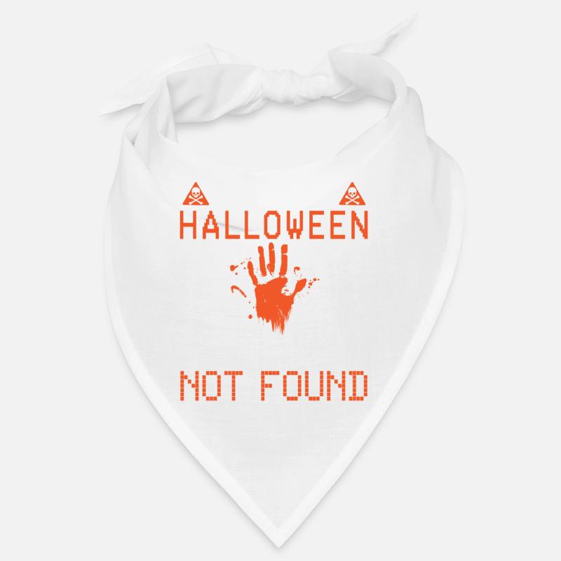 Error 404 costume not found - Bandana - white