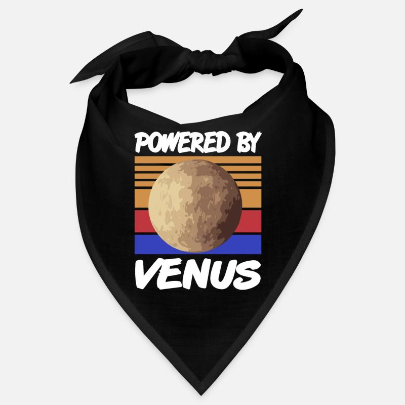 Propulsé par VENUS Retro Solar System Planet Designs Bandana