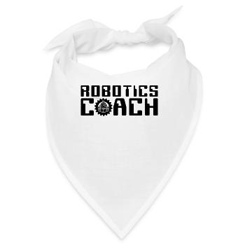 Robotics Coach Robot Technology Robotics Engineer - Bandana - Weiß - Vorne