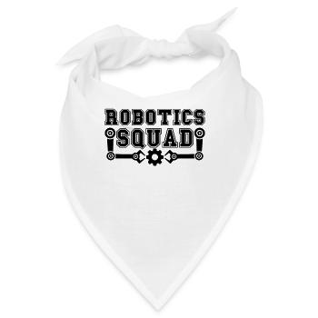 Robotics Squad Technology Robots Robotics Engineer - Bandana - Weiß - Vorne