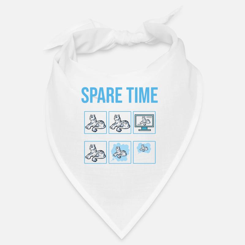 Schneeleopard Bandana