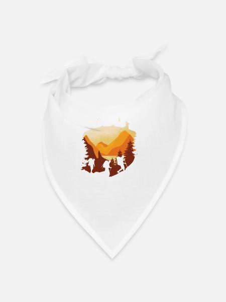 Scouts Team Sippe Find Paths Camp - Bandana - blanc