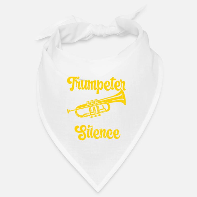 Trompette - Bandana - blanc