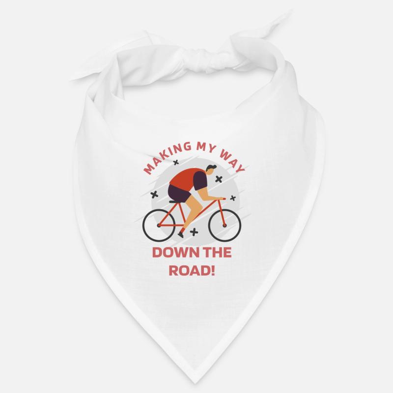 Faire mon chemin sur la route! Rétro Vélo Bandana