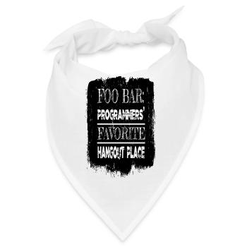 informatics nurse girl informatics dayfathers day - Bandana - Weiß - Vorne