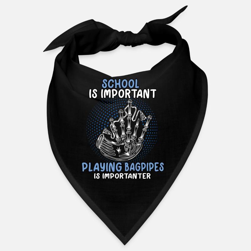 La cornemuse est importante la cornemuse Bandana