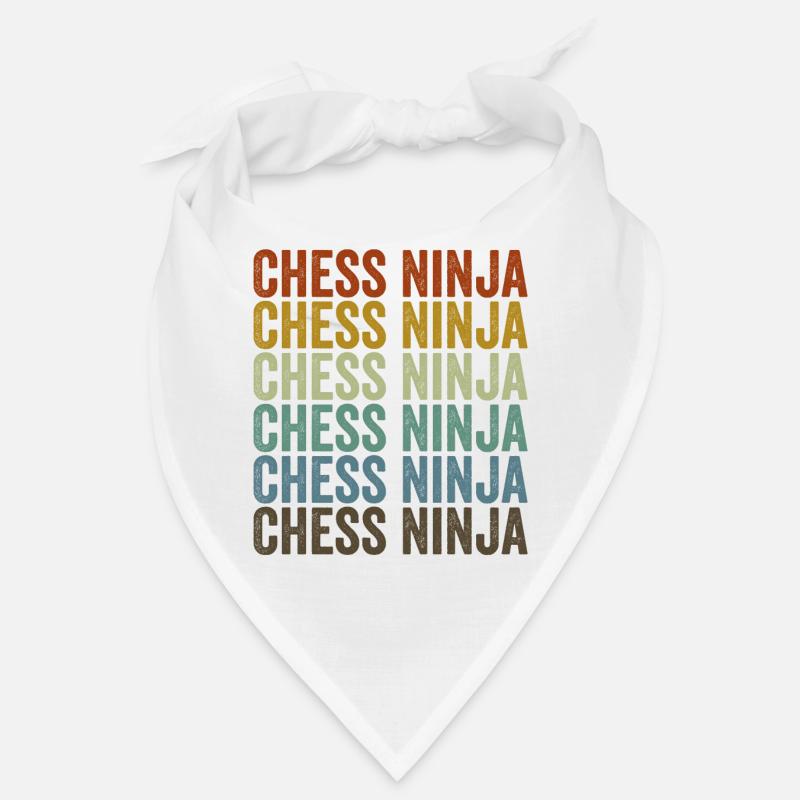 Chess Ninja Chess Board Game Gambit Bandana