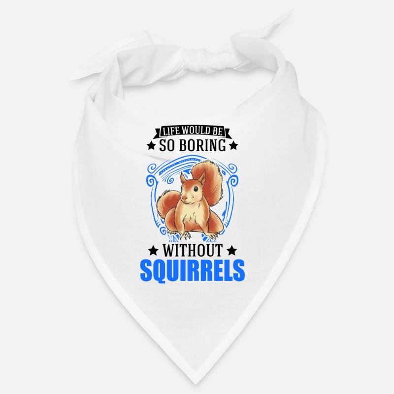 Eichhörnchen Geschenk Squirrel Grauhörnchen Bandana