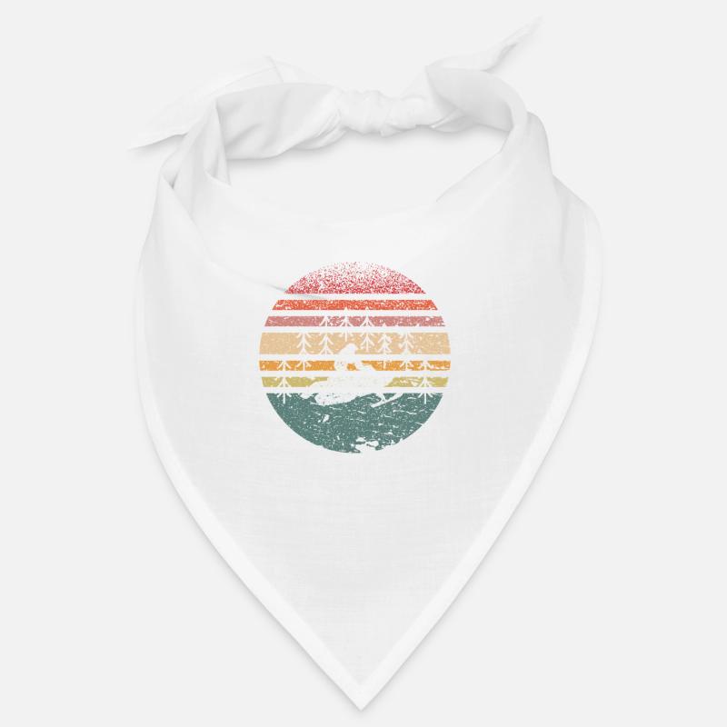 Snowmobiling Retro Bandana