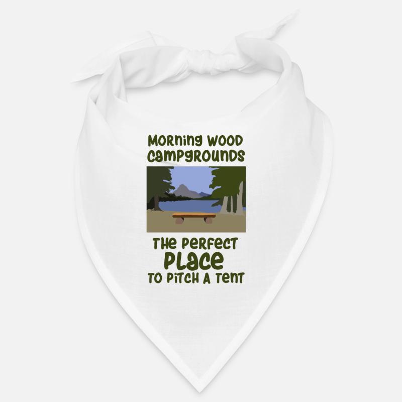 Camping Spruch Zelten Bandana