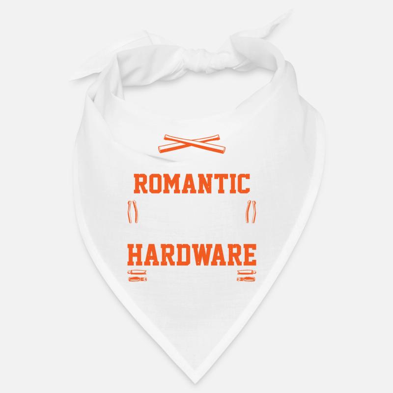 I Enjoy Romantic Walks Through Hardware Store 34 - Bandana - Weiß