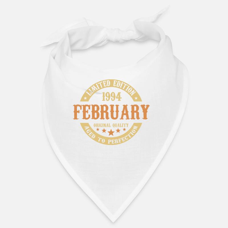 February 1994 Vintage Birthday Gift Bandana