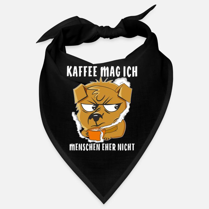 KAFFEE MAG ICH MENSCHEN EHER NICHT Bandana