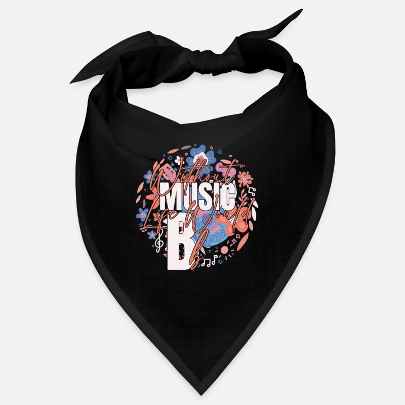 Ohne Musik würde das Leben B Flat Zitat Bandana
