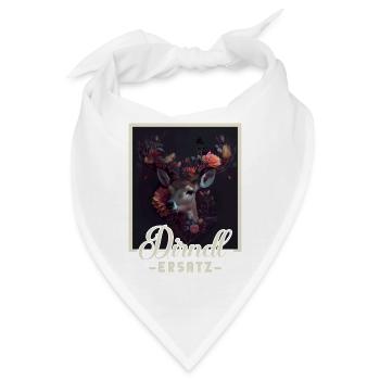Dirndl Ersatz Dirndl Trachten Kostüm Dirndl Ersatz - Bandana - Weiß - Vorne