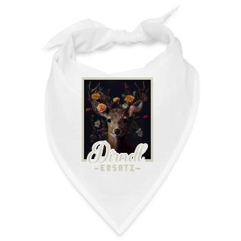 Dirndl Ersatz Dirndl Trachten Kostüm Dirndl Ersatz - Bandana - Weiß - Vorne