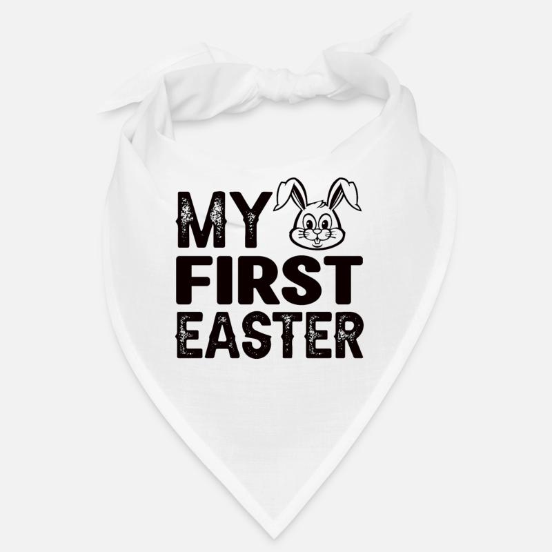 My First Easter Eggs Baby Birth Child Bandana