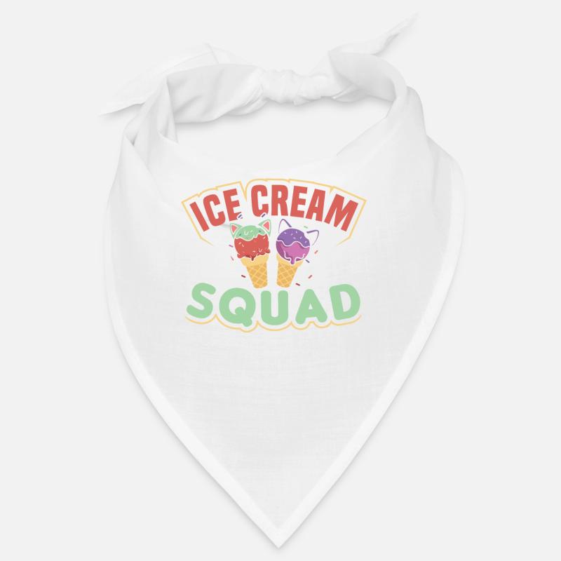 Troupe de crème glacée Bandana