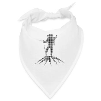 Bergsteigen - Bandana - Weiß - Vorne