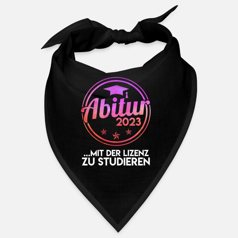 Abitur 2023 mit der Lizenz zu studieren Abi 2023 Bandana