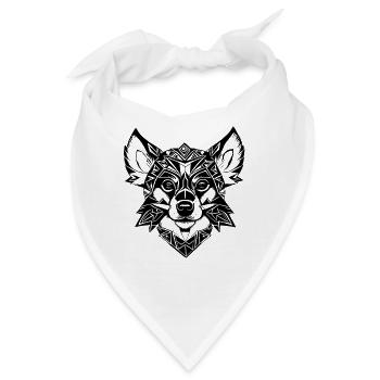 Chihuahua Tattoo - Bandana - Weiß - Vorne