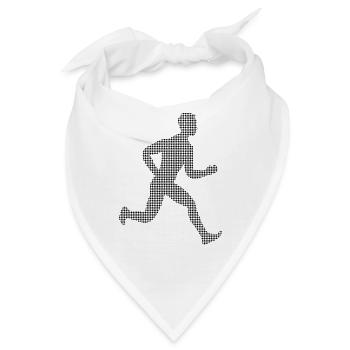 Joggen - Bandana - Weiß - Vorne