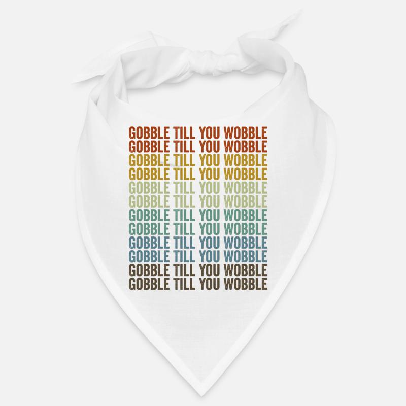 Eat until you wave off on Thanksgiving Day Bandana
