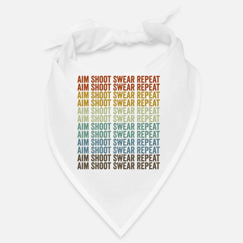 Aim Shoot Swear Repeat Archer Bandana