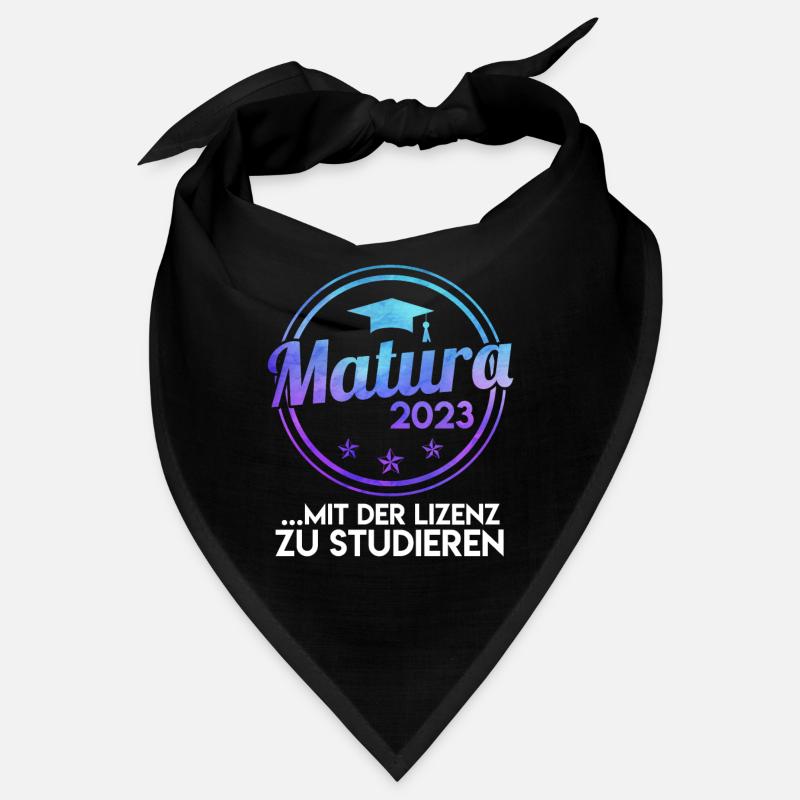 Matura 2023 mit der Lizenz zu studieren Maturant Bandana
