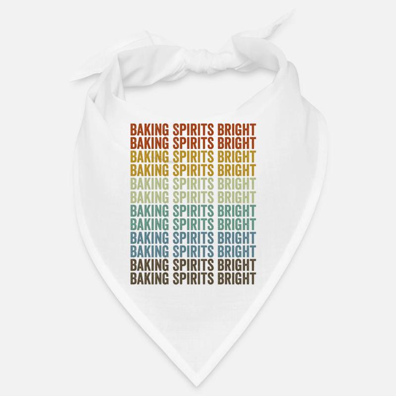 Baking Spirits Bright Baking Chef Baker Bandana
