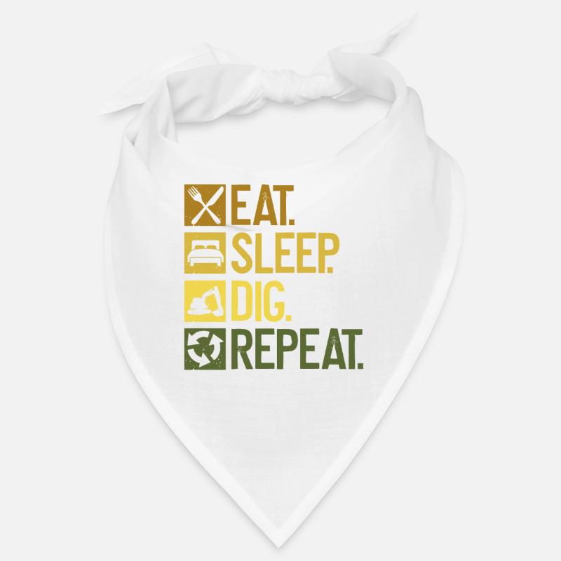 Bagger Baggerfahrer Baggern Bandana