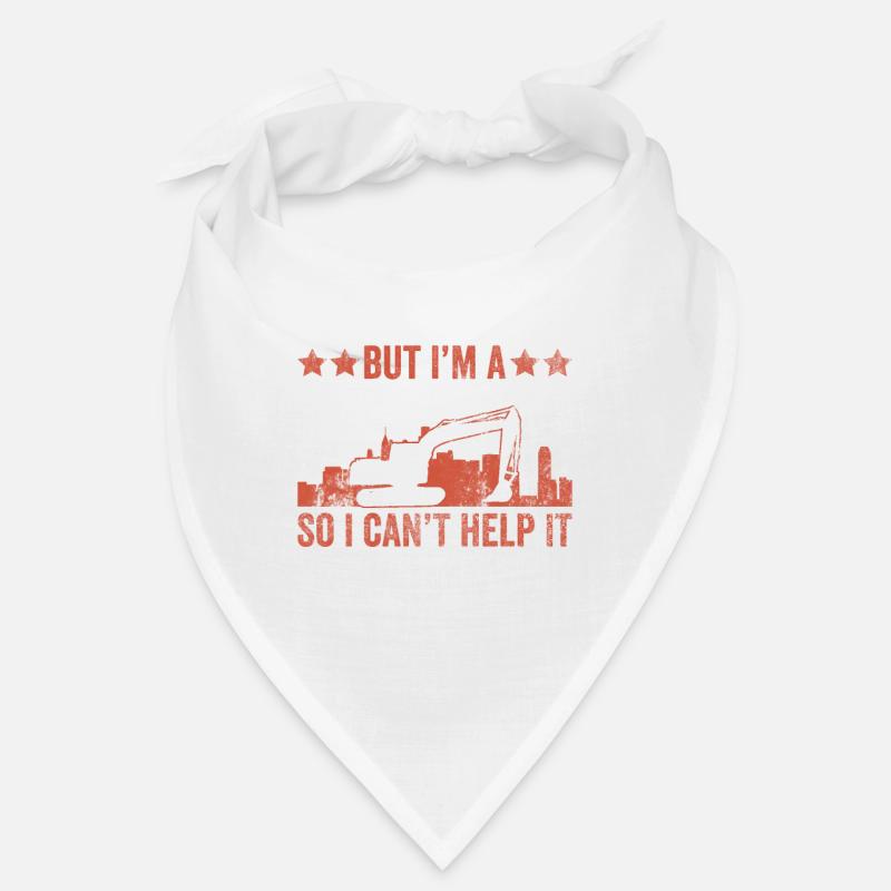 Baggerfahrer Schwermaschinenführer Bagger Bandana