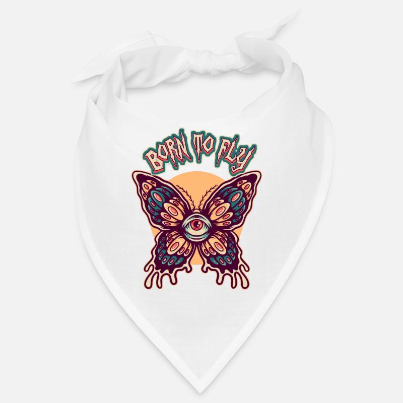 Fliegen, Flugpersonal, Deadhead Spruch Born-To-Fly Bandana