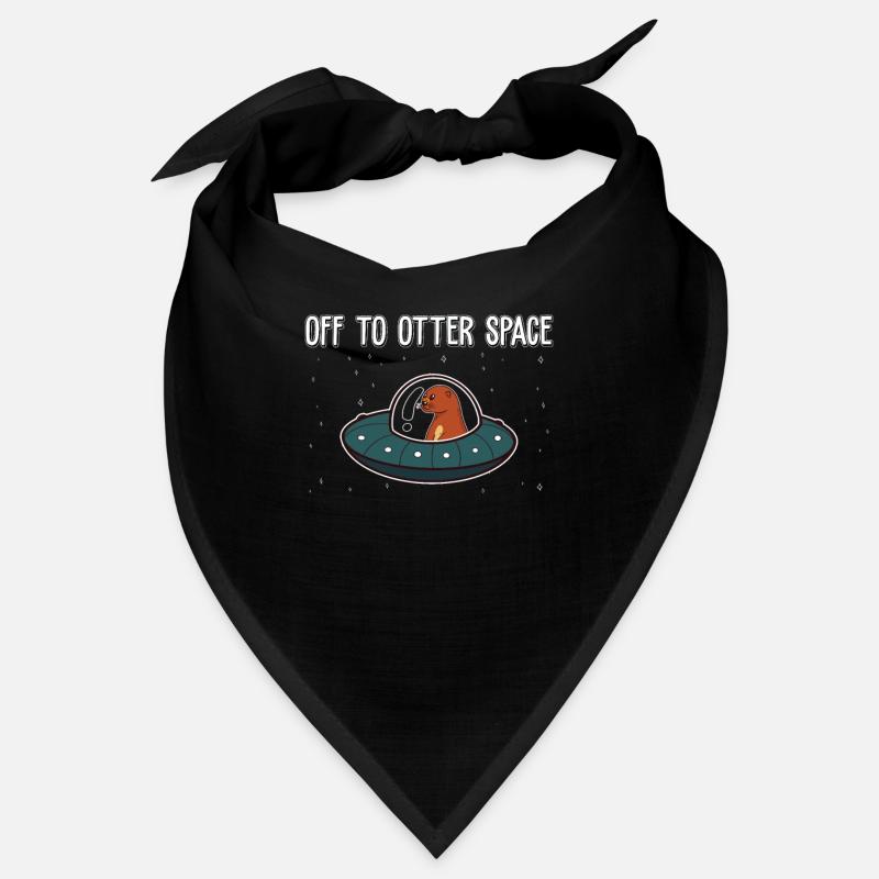 Drôle de jeu de mots Otter Space sur Otter Space pour Bandana