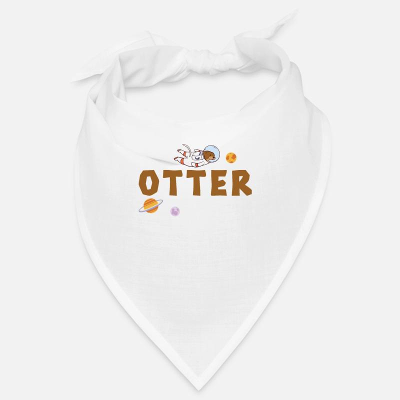 Otter This World Drôle de loutre dans l’espace pour Bandana