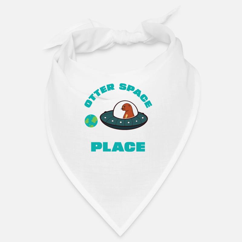 Funny Otter Space is the best Otter's Place Bandana