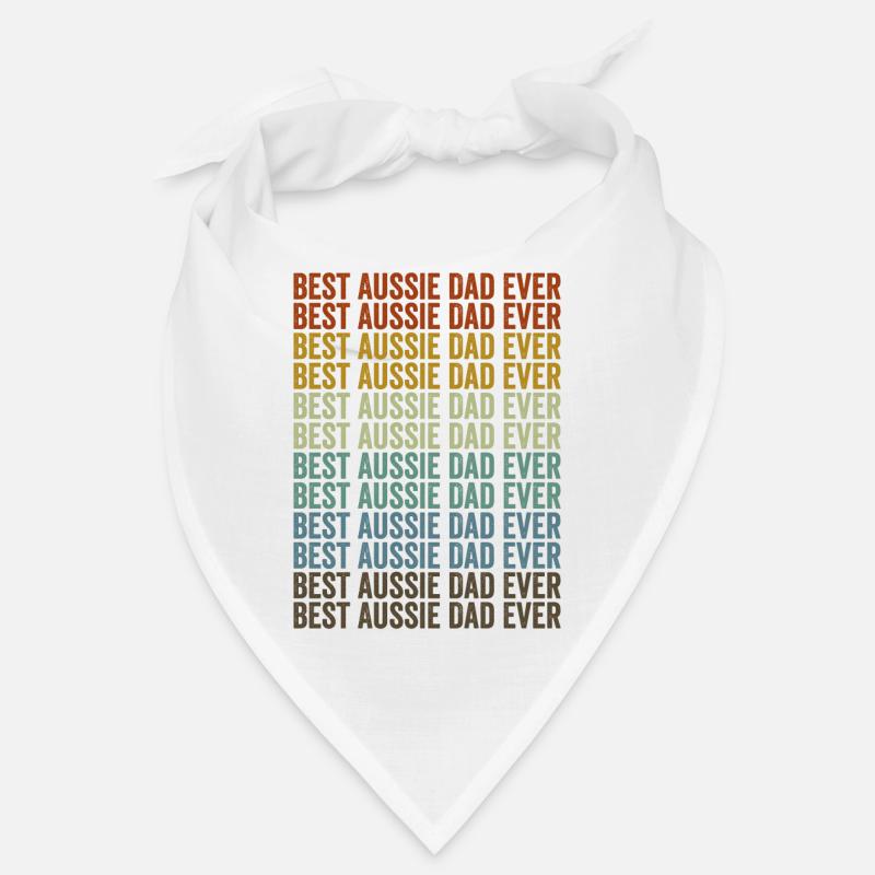 Best Aussie dad ever Australian Shepherd Bandana