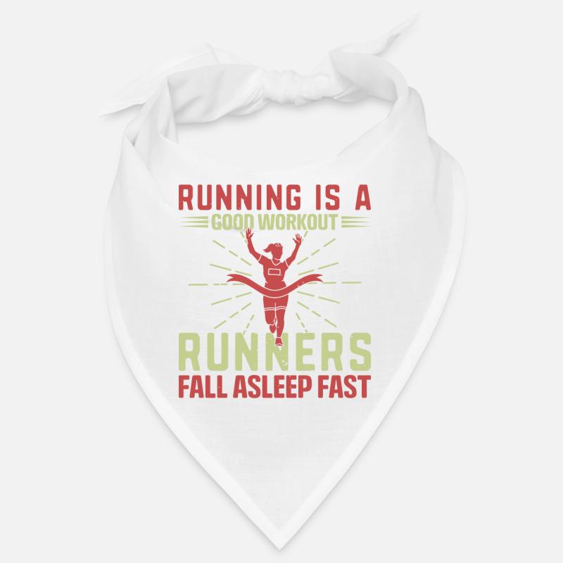 Marathon runner running Bandana