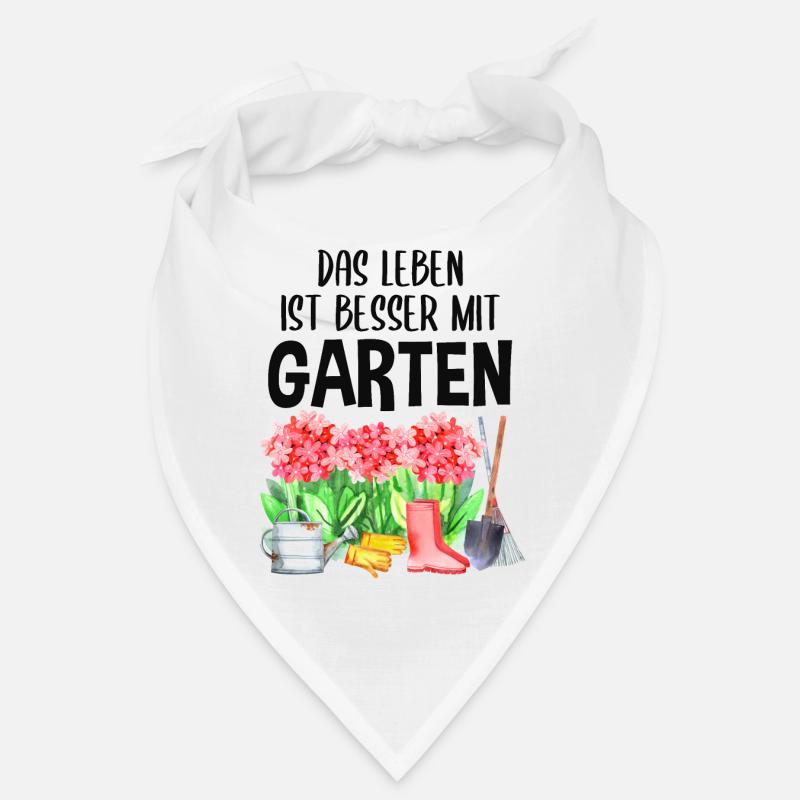 Garten Spruch Hobby Gärtner Geschenkidee Bandana