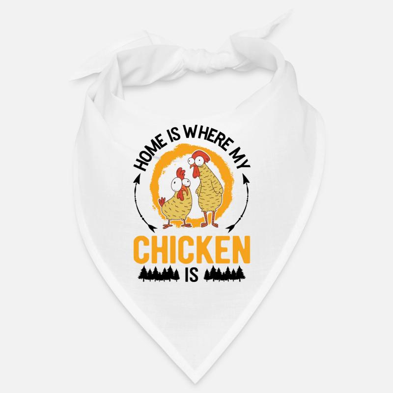 Chickens Home Farmer Chicken Bandana