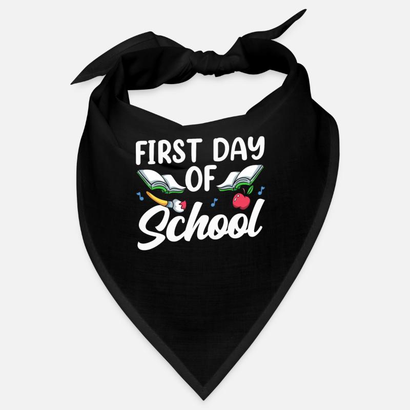Erster Tag Der Schule Schulanfang Schulstart Bandana