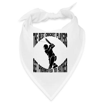 Kricket Kricketmannschaft Cricket Kricketteam - Bandana - Weiß - Vorne